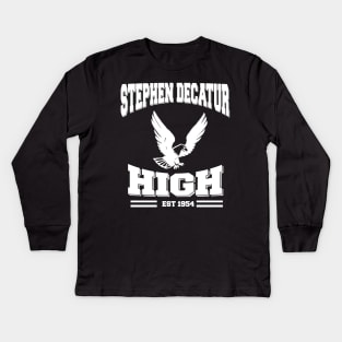 Stephen Decatur Kids Long Sleeve T-Shirt